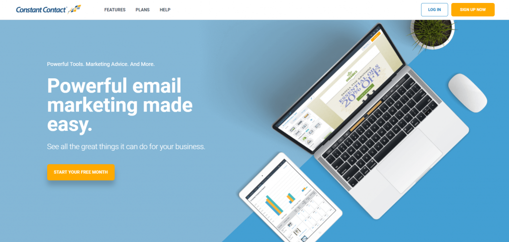 constant contact automation tool by recurpost as best social media scheduler