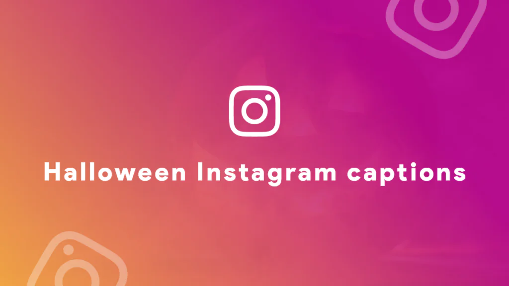 halloween instagram captions