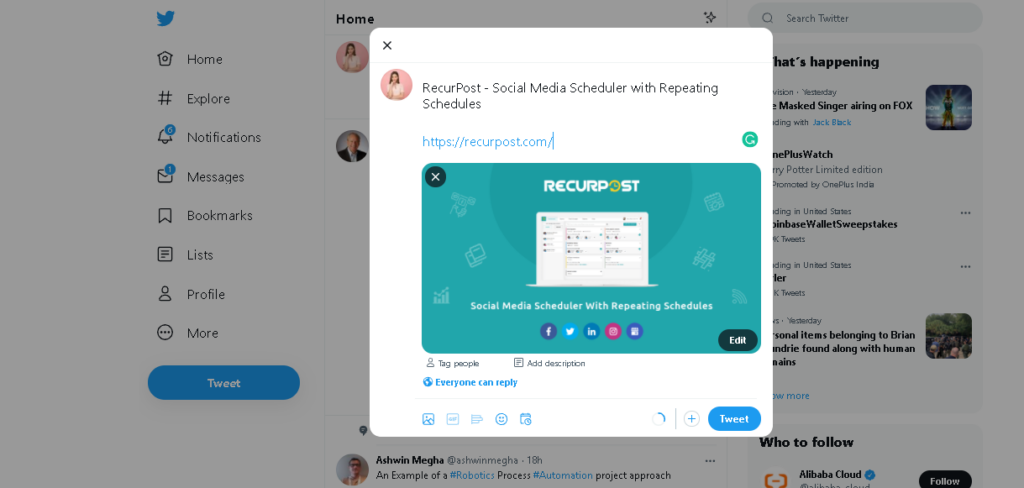 How to Post a thread on Twitter