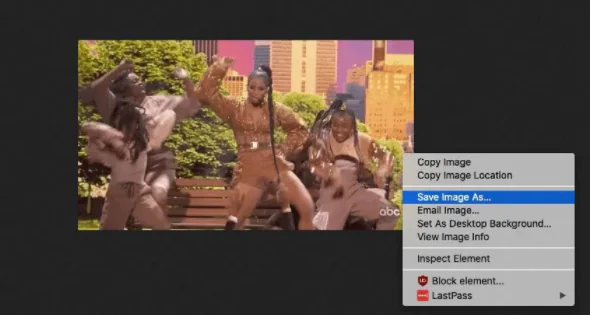 how to save a gif from facebook