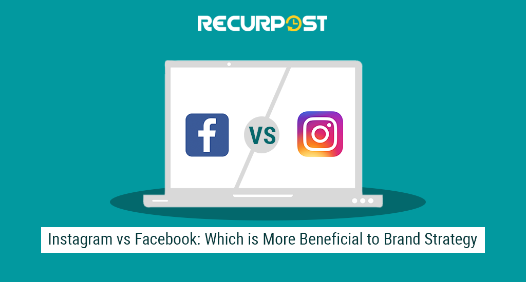 Instagram vs Facebook RecurPost social media scheduler