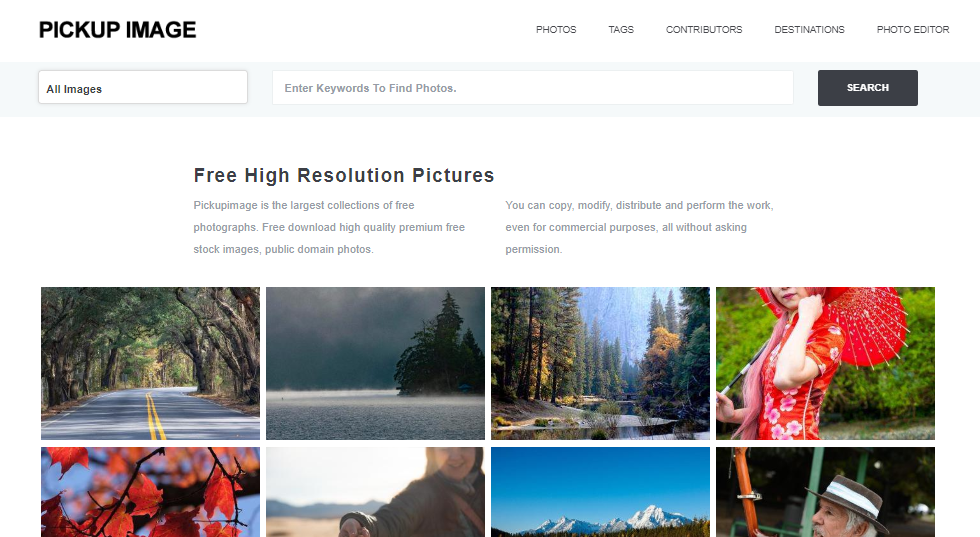 Pickup Image as free stock images by recurpost as best social media scheduler