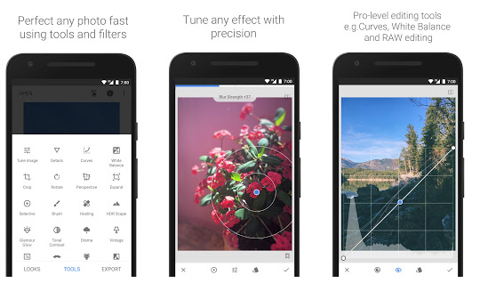 Snapseed instagram tool by recurpost as best social media scheduler