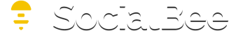socialbee-logo-white Socialbee logo