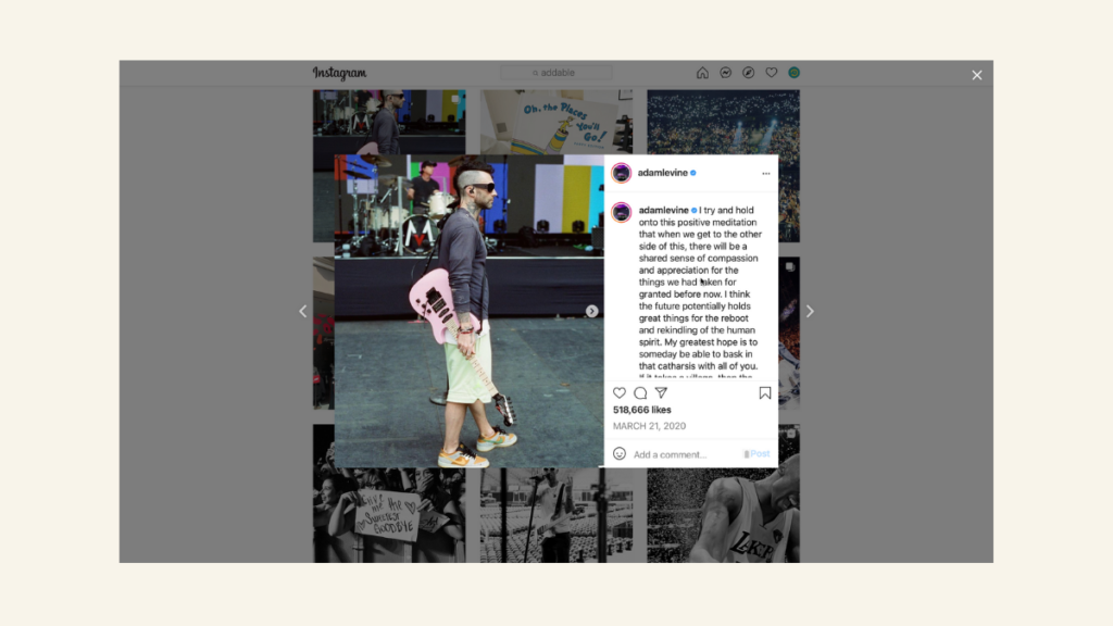 to use social media for musician share behind the scenes photos or videos